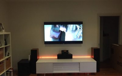 TV Wall Mounting, Home Theatre TV Installation