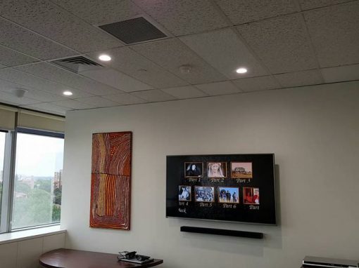 TV Soundbar Wall Mount Installation