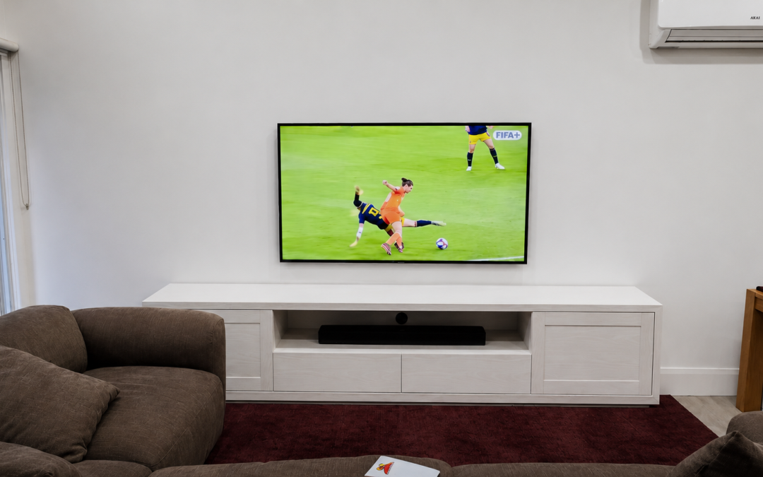 65-inch Samsung Frame TV LS03HE Wall Mount Installation